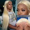 Blonde lace frontal